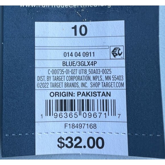 Universal Thread Women's High-Rise Skinny Patched Jeans Light Wash 10 - Picture 4 of 4